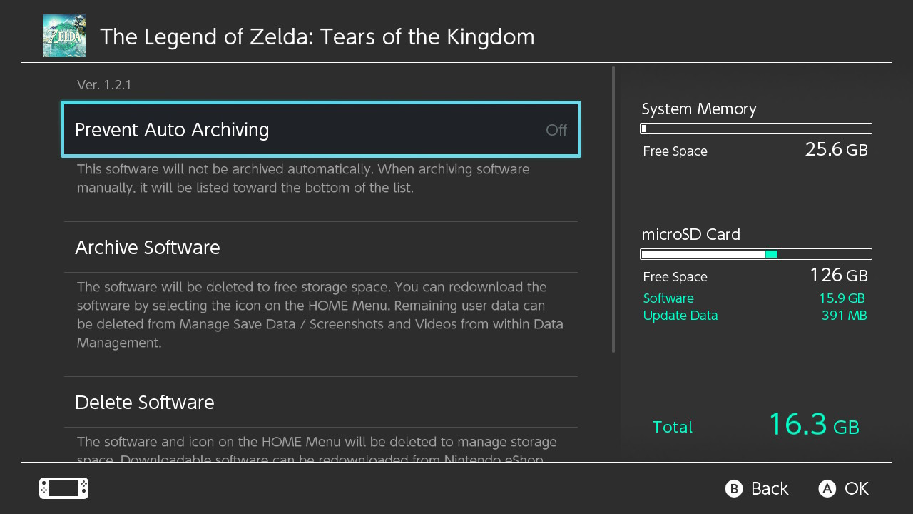 Switch Data Management